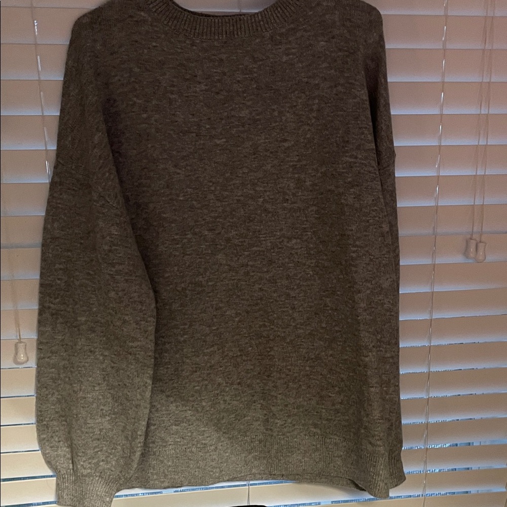 Oversized Gray Sweater
